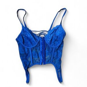 Urban Outfitters Blue Structured Bra Top